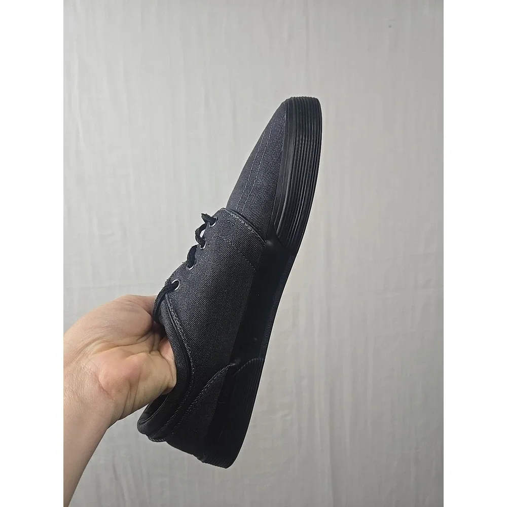 Polo Ralph Lauren Faxon Low Sneakers‎ MENS 10D Denim Canvas Low Top Boat Shoes